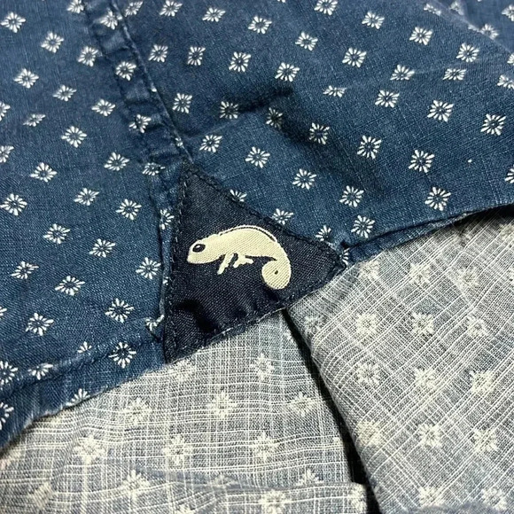 Indigo Nation Shirt Size 15.5 - Picture 3 of 6